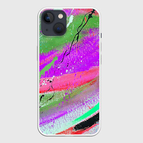 Чехол для iPhone 13 с принтом Красочный взрыв в Екатеринбурге,  |  | абстракция | краски | пестрый | хаос | цветной