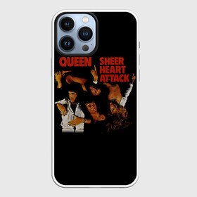 Чехол для iPhone 13 Pro Max с принтом Sheer Heart Attack   Queen в Екатеринбурге,  |  | Тематика изображения на принте: freddie mercury | paul rodgers | queen | quen | альбом | брайан мэй | глэм | джон дикон | квин | королева | куин | меркури | меркьюри | музыкант | мэркури | певец | песня | поп | роджер тейлор | рок группа | фаррух булсара