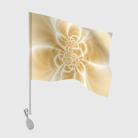 Флаг для автомобиля с принтом Коллекция Journey Дороги пустыни 284-7-42 в Екатеринбурге, 100% полиэстер | Размер: 30*21 см | abstraction | fractal | light | lines | sand | white | yellow | абстракция | белый | желтый | линии | на витрину | песочный | светный | фрактал