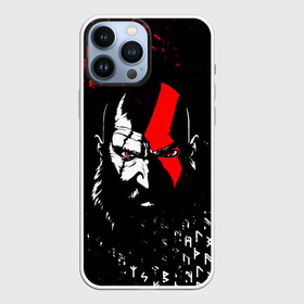 Чехол для iPhone 13 Pro Max с принтом GOD OF WAR КРАТОС И РУНЫ в Екатеринбурге,  |  | Тематика изображения на принте: ascension | betrayal | chains of olympus | cratos | ghost of sparta | god of war | hack and slash | kratos | logo | ragnarok | rune | бог войны | год ов вар | год оф вар | игра | иероглифы | кратос | лого | логотип | рагнарёк | руны | символы | эмблема