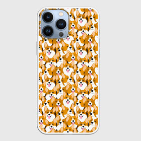 Чехол для iPhone 13 Pro Max с принтом Собаки Корги в Екатеринбурге,  |  | animal | corgi | dog | welsh corgi pembroke | вельш корги | вельш корги пемброк | друг человека | животное | кардиган | карликовая овчарка | кинолог | корги | королевский корги | пастушья собака | пёс | собака корги