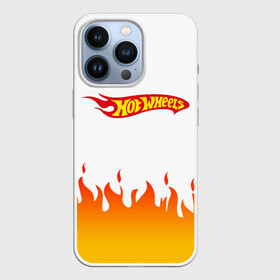 Чехол для iPhone 13 Pro с принтом Hot Wheels | Logo | Fire в Екатеринбурге,  |  | Тематика изображения на принте: auto | bone shaker | fire | hot wheels | logo | mattel | rd02 | twin mill | авто | автомобиль | ам | горячие колёса | лого | логотип | огненная | огонь | хот велс | эмблема