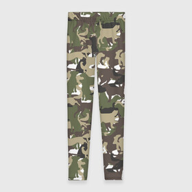 Леггинсы 3D с принтом Камуфляж из Собак (Camouflage) в Екатеринбурге, 80% полиэстер, 20% эластан | Эластичный пояс, зауженные к низу, низкая посадка | animal | camouflage | dog | military camouflage | барбос | бобик | военный камуфляж | год собаки | друг человека | животное | зверь | ищейка | камуфляж | кинолог | кость | лайка | милитари | охотничий камуфляж | пёс