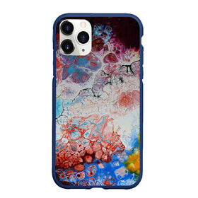 Чехол для iPhone 11 Pro Max матовый с принтом ЦветоТрэш в Екатеринбурге, Силикон |  | абстракция | молодежный | пестрый | цветной | яркий