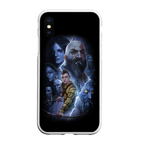 Чехол для iPhone XS Max матовый с принтом GOD OF WAR РАГНАРЁК в Екатеринбурге, Силикон | Область печати: задняя сторона чехла, без боковых панелей | ascension | betrayal | chains of olympus | cratos | ghost of sparta | god of war | hack and slash | kratos | logo | ragnarok | rune | бог войны | год ов вар | год оф вар | игра | иероглифы | кратос | лого | логотип | рагнарёк | руны | символы | эмблема