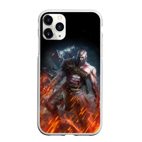 Чехол для iPhone 11 Pro матовый с принтом КРАТОС В ОГНЕ | GOD OF WAR (НА СПИНЕ) в Екатеринбурге, Силикон |  | Тематика изображения на принте: ascension | betrayal | chains of olympus | cratos | ghost of sparta | god of war | hack and slash | kratos | logo | ragnarok | rune | war | атрей | бог войны | война | год ов вар | год оф вар | игра | иероглифы | кратос | лого | логотип | рагнарёк | руны 