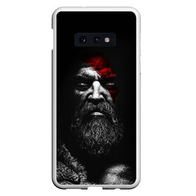 Чехол для Samsung S10E с принтом ЛИЦО КРАТОСА, БОГ ВОЙНЫ | GOD OF WAR в Екатеринбурге, Силикон | Область печати: задняя сторона чехла, без боковых панелей | Тематика изображения на принте: ascension | betrayal | chains of olympus | cratos | ghost of sparta | god of war | hack and slash | kratos | logo | ragnarok | rune | war | атрей | бог войны | война | год ов вар | год оф вар | игра | иероглифы | кратос | лого | логотип | рагнарёк | руны 