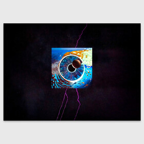 Поздравительная открытка с принтом P.U.L.S.E. - Pink Floyd в Екатеринбурге, 100% бумага | плотность бумаги 280 г/м2, матовая, на обратной стороне линовка и место для марки
 | pink floyd | pinkfloyd | альбом | арт | артрок | дэвид гилмор | пинк флойд | пинкфлойд | прогрессивный | психоделический | ричард райт | роджер уотерс | рок группа | сид барретт | симфонический | спэйс | эйсид