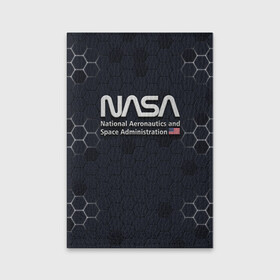 Обложка для паспорта матовая кожа с принтом NASA 3D LOGO   НАСА 3D логотип в Екатеринбурге, натуральная матовая кожа | размер 19,3 х 13,7 см; прозрачные пластиковые крепления | Тематика изображения на принте: elon | mask | musk | nasa | space x | star | америка | астронавт | звезды | земля | илон | космонавт | космос | луна | марс | маск | наса | планета | ракета | флаг