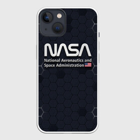 Чехол для iPhone 13 с принтом NASA 3D LOGO   НАСА 3D логотип в Екатеринбурге,  |  | elon | mask | musk | nasa | space x | star | америка | астронавт | звезды | земля | илон | космонавт | космос | луна | марс | маск | наса | планета | ракета | флаг