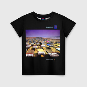 Детская футболка 3D с принтом A Momentary Lapse of Reason - Pink Floyd в Екатеринбурге, 100% гипоаллергенный полиэфир | прямой крой, круглый вырез горловины, длина до линии бедер, чуть спущенное плечо, ткань немного тянется | pink floyd | pinkfloyd | альбом | арт | артрок | дэвид гилмор | пинк флойд | пинкфлойд | прогрессивный | психоделический | ричард райт | роджер уотерс | рок группа | сид барретт | симфонический | спэйс | эйсид