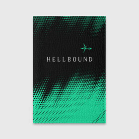 Обложка для паспорта матовая кожа с принтом HELLBOUND   ARROWHEADS   Полутона в Екатеринбурге, натуральная матовая кожа | размер 19,3 х 13,7 см; прозрачные пластиковые крепления | arrowheads | bound | hell | hellbound | netflix | series | ада | зов | корейский | культура | монстры | полутона | поп | сериал | сериалы