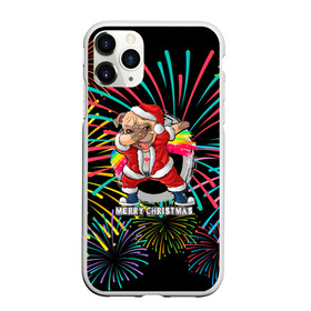 Чехол для iPhone 11 Pro Max матовый с принтом Merry Christmas Mops Dabbing. в Екатеринбурге, Силикон |  | 2022 | dabbing | happy new year | merry christmas | mops dabbing | год тигра | зима близко | нг | новогодний | новый год | новый год 2022 | рождество | салют | символ 2022 года | собака