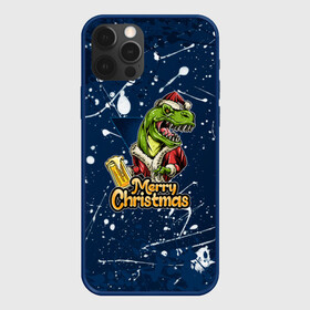 Чехол для iPhone 12 Pro Max с принтом Merry Christmas Пивозавр. в Екатеринбурге, Силикон |  | 2022 | happy new year | merry christmas | год тигра | дино | динозавр | зима близко | нг | новогодний | новый год | новый год 2022 | рождество | снежинки | тигр