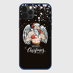 Чехол для iPhone 12 Pro Max с принтом Merry Christmas Santa c Крыльями Ангела. в Екатеринбурге, Силикон |  | 2022 | happy new year | merry christmas | santa | год тигра | зима близко | нг | новогодний | новый год | новый год 2022 | рождество | санта | символ 2022 года | снежинки