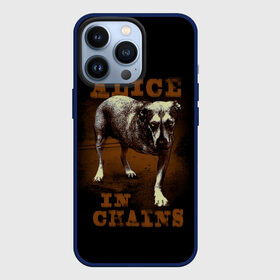 Чехол для iPhone 13 Pro с принтом Alice in chains Dog в Екатеринбурге,  |  | alice in chains | alternative | metall | music | rock | алиса в цепях | альтернатива | металл | музыка | рок | элис ин чейнс