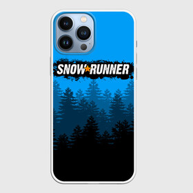 Чехол для iPhone 13 Pro Max с принтом SNOWRUNNER   СНОУРАННЕР ЛЕС в Екатеринбурге,  |  | game | snow runner | snowrunner | грузовик | дальнобойщик | игра | симулятор | сноу раннер | сноураннер