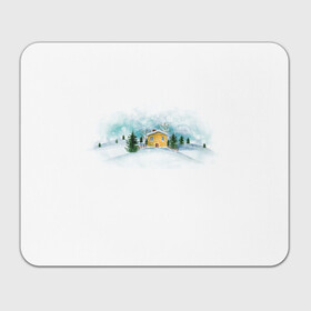 Прямоугольный коврик для мышки с принтом Нежность. Зимний пейзаж в Екатеринбурге, натуральный каучук | размер 230 х 185 мм; запечатка лицевой стороны | зима | зимний пейзаж | нежность | новогодний | пейзаж | снег