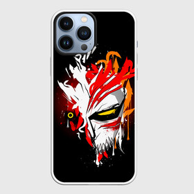 Чехол для iPhone 13 Pro Max с принтом Красочная маска Bleach в Екатеринбурге,  |  | anime | bleach | kurosaki ichigo | manga | аниме | блеач | блич | бличь | в маске | дом куросаки | итиго | ичиго | ичиго куросаки | каракура | клиника куросаки | кто защищает | куросаки итиго | манга | общество душ