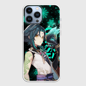 Чехол для iPhone 13 Pro Max с принтом GENSHIN IMPACT СЯО НОВОГОДНИЙ в Екатеринбурге,  |  | anime | cao | genshin impact | аниме | геншен импакт | геншин импакт | геншин эмпакт | геншинимпакт | игры | персонажи | сяо