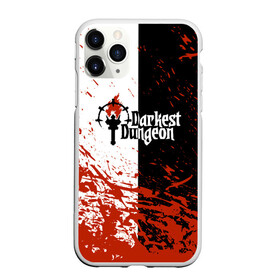 Чехол для iPhone 11 Pro матовый с принтом Darkest Dungeon | DD | Black White Logo в Екатеринбурге, Силикон |  | Тематика изображения на принте: colour of madness | crimson court | darkest dungeon | game | logo | roguelike | shieldbreaker | the shieldbreaker | игра | лого | логотип | ролевая игра | темнейшее подземелье