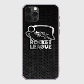 Чехол для iPhone 12 Pro Max с принтом Rocket League Metal Logo в Екатеринбурге, Силикон |  | auto | avto | car | race | rocket league | авто | гонки | машина | рокет лига | тачка
