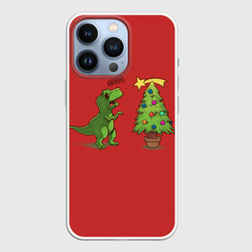 Чехол для iPhone 13 Pro с принтом ПРОБЛЕМЫ РЕКСА в Екатеринбурге,  |  | 2022 | christmas | dinosaur | hipster | klaus | merry | new | rex | santa | snow | star | trex | winter | year | гирлянды | год | динозавр | динозаврик | ёлка | ёлочка | звезда | зима | игрушки | клаус | новый | рекс | рождество | санта | с