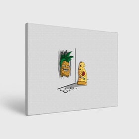 Холст прямоугольный с принтом HERES PINEAPPLE в Екатеринбурге, 100% ПВХ |  | Тематика изображения на принте: here | is | johnny | mem | meme | memes | pineapple | pizza | shining | ананас | джонни | мем | мемы | пица | пицца | сияние | это