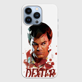 Чехол для iPhone 13 Pro с принтом Декстер Dexter new в Екатеринбурге,  |  | dexter | декстер | кровь | преступения