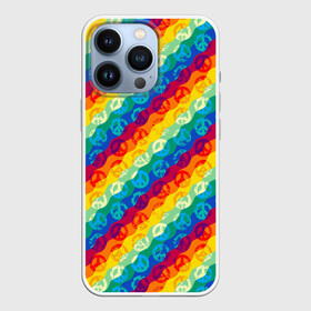 Чехол для iPhone 13 Pro с принтом Хиппи (пацифист) в Екатеринбурге,  |  | hippie | hipster | love | nirvana | pacific | pacifist | peace | rap | rastaman | subculture | битник | знак пацифики | любовь | медитация | мир | нирвана | пацифик | пацифист | психоделика | психоделический рок | р | растаман | рокнролл