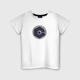 Детская футболка хлопок с принтом Логотип Cognito Inc в Екатеринбурге, 100% хлопок | круглый вырез горловины, полуприлегающий силуэт, длина до линии бедер | глобус | знак | корпорация | круг | логотип