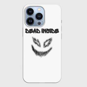 Чехол для iPhone 13 Pro с принтом Zxc Smile в Екатеринбурге,  |  | dead inside | demon | depression | dota 2 | drain | phonk | smile | tilted | zxc | zxcursed