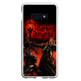 Чехол для Samsung S10E с принтом DARKEST DUNGEON   ТЕМНЕЙШЕЕ ПОДЗЕМЕЛЬЕ   ART   АРТ в Екатеринбурге, Силикон | Область печати: задняя сторона чехла, без боковых панелей | darkest dungeon | darkest dungeon 2 | ад | готика | игра | огонь | пламя | темнейшее подземелье | ужасы