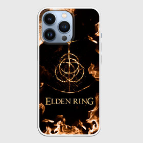 Чехол для iPhone 13 Pro с принтом Elden Ring Logo в Екатеринбурге,  |  | elden ring | игра элден ринг | кольцо элдена | элден | элден ринг