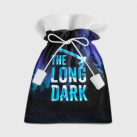 Подарочный 3D мешок с принтом The Long Dark Logo в Екатеринбурге, 100% полиэстер | Размер: 29*39 см | Тематика изображения на принте: alaska | long dark | the long dark | аляска | выживание | длинная тьма | долгая тьма | игра long dark