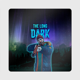 Магнит виниловый Квадрат с принтом The Long Dark Will Mackenzie в Екатеринбурге, полимерный материал с магнитным слоем | размер 9*9 см, закругленные углы | Тематика изображения на принте: long dark | the long dark | will mackenzie | длинная тьма | долгая тьма | игра long dark | уилл маккензи