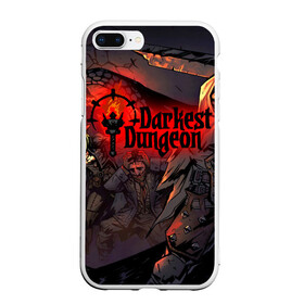 Чехол для iPhone 7Plus/8 Plus матовый с принтом DARKEST DUNGEON   ТЕМНЕЙШЕЕ ПОДЗЕМЕЛЬЕ   ПОДЗЕМЕЛЬЕ АРТ в Екатеринбурге, Силикон | Область печати: задняя сторона чехла, без боковых панелей | Тематика изображения на принте: darkest dungeon | darkest dungeon 2 | ад | арт | готика | игра | огонь | пламя | темнейшее подземелье | ужасы