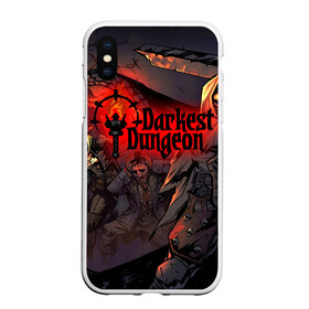 Чехол для iPhone XS Max матовый с принтом DARKEST DUNGEON   ТЕМНЕЙШЕЕ ПОДЗЕМЕЛЬЕ   ПОДЗЕМЕЛЬЕ АРТ в Екатеринбурге, Силикон | Область печати: задняя сторона чехла, без боковых панелей | darkest dungeon | darkest dungeon 2 | ад | арт | готика | игра | огонь | пламя | темнейшее подземелье | ужасы