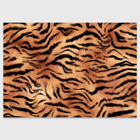Поздравительная открытка с принтом Шкура тигра текстура в Екатеринбурге, 100% бумага | плотность бумаги 280 г/м2, матовая, на обратной стороне линовка и место для марки
 | 2022 | год тигра | новый год | новый год 2022 | символ года | тигр | тигренок | тигрица | тигры
