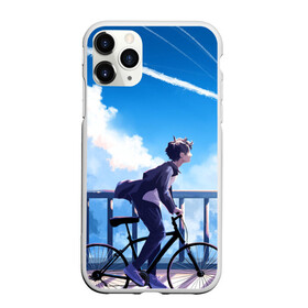 Чехол для iPhone 11 Pro матовый с принтом ПАРЕНЬ НА ВЕЛОСИПЕДЕ в Екатеринбурге, Силикон |  | sport | аниме | в топе | велопрогулка | велосипед | вперед | для друга | к мечте | как у всех | парень | подарок | прокатиться | рекомендации | светлое будущее | спорт