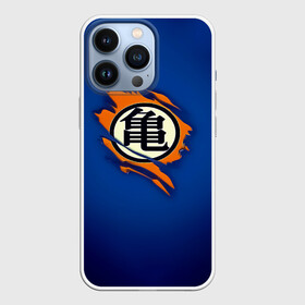 Чехол для iPhone 13 Pro с принтом Рваный логотип Гоку Dragon Ball в Екатеринбурге,  |  | anime | dragon ball | dragon ball super | dragon ball z | dragonball | goku | kakarotto | manga | son goku | аниме | будока | драгон болл | драгонболл | жемчуг дракона | манга | сайян | сон гоку | фермер редиски