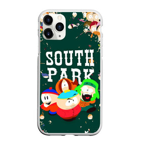 Чехол для iPhone 11 Pro Max матовый с принтом SOUTH PARK   ЮЖНЫЙ ПАРК   АРТ в Екатеринбурге, Силикон |  | Тематика изображения на принте: eric cartman | park | pattern | south | south park | арт | зима | кайл | картман | картмен | кени | кеннет | кенни | они убили кени | парк | саус парк | сволочи | стэнли | узор | эрик | южный | южный парк