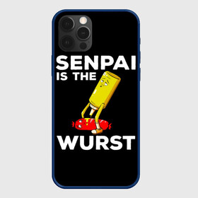 Чехол для iPhone 12 Pro Max с принтом SENPAI IS THE WURST сосиска и горчичка в Екатеринбурге, Силикон |  | ahegao | anime | kawai | kowai | manga | oppai | otaku | sempai | senpai | sugoi | waifu | yandere | аниме | ахегао | вайфу | ковай | манга | отаку | семпай | сенпай | тренд