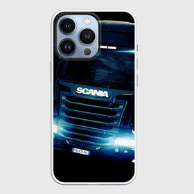 Чехол для iPhone 13 Pro с принтом SCANIA Дальнобой 2022 в Екатеринбурге,  |  | Тематика изображения на принте: грузовик | дальнобойщик | машина | тягач | фура