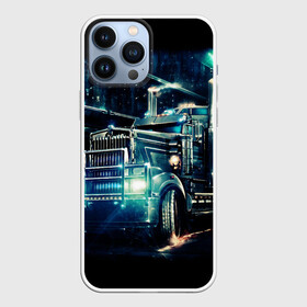 Чехол для iPhone 13 Pro Max с принтом Американский Грузовик Дальнобой 2022 в Екатеринбурге,  |  | euro truck | грузовик | грузоперевозки | дальнобойщик | евро трак симулятор | машина | тягач | фура