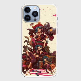 Чехол для iPhone 13 Pro Max с принтом ЛИГА ЛЕГЕНД JINX ARCANE в Екатеринбурге,  |  | akali | arcane | fan | fan art | hero | jinx | kda | kda mas | league of legends | lol | moba | акали | аркейн | герой | джинкс | кда | лига легенд | лол | моба