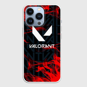 Чехол для iPhone 13 Pro с принтом Valorant Fire. в Екатеринбурге,  |  | csgo | league of legends | overwatch | rainbow six siege | valorant | валорант | игра | огонь | пламя | шутер