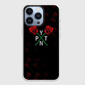 Чехол для iPhone 13 Pro с принтом [Payton Moormeie]   Паттерн роз в Екатеринбурге,  |  | payton | payton moormeie | pytn | rose | блогер | знаменитость | пейтон | пейтон моормиер | тиктоенр