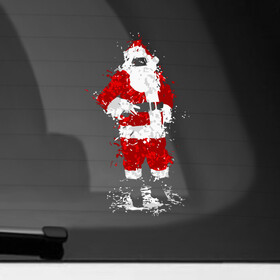 Наклейка на автомобиль с принтом My Santa в Екатеринбурге, ПВХ |  | 2022 | christmas | claus | new year | santa | snow | tiger | winter | год тигра | дед мороз | елка | зима | мороз | новый год | олень | подарок | праздник | рождество | санта клаус | снег | снеговик | снегурочка | снежинка | тигр