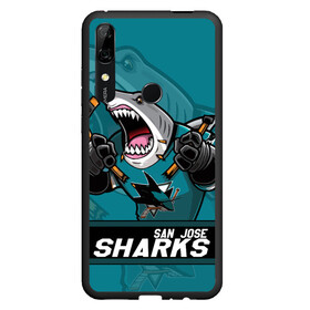 Чехол для Honor P Smart Z с принтом San Jose Sharks Сан Хосе Шаркс в Екатеринбурге, Силикон | Область печати: задняя сторона чехла, без боковых панелей | hockey | nhl | san jose | san jose sharks | sharks | usa | акула | маскот | нхл | сан хосе | санхосе | санхосе шаркс | спорт | сша | хоккей | шайба | шаркс